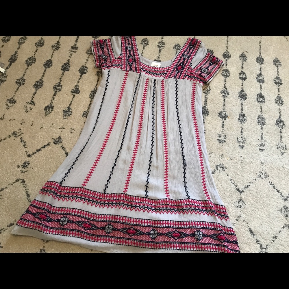 Ruidoso Embroidered Maeve  Dress SZ S